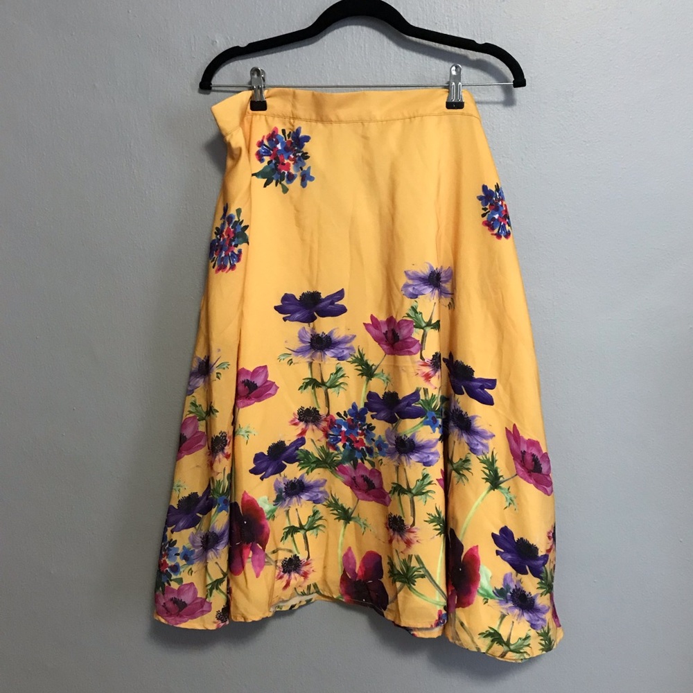 ModCloth floral skirt